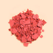 Copeaux de pigments Boowannite rouge et Terrazzo