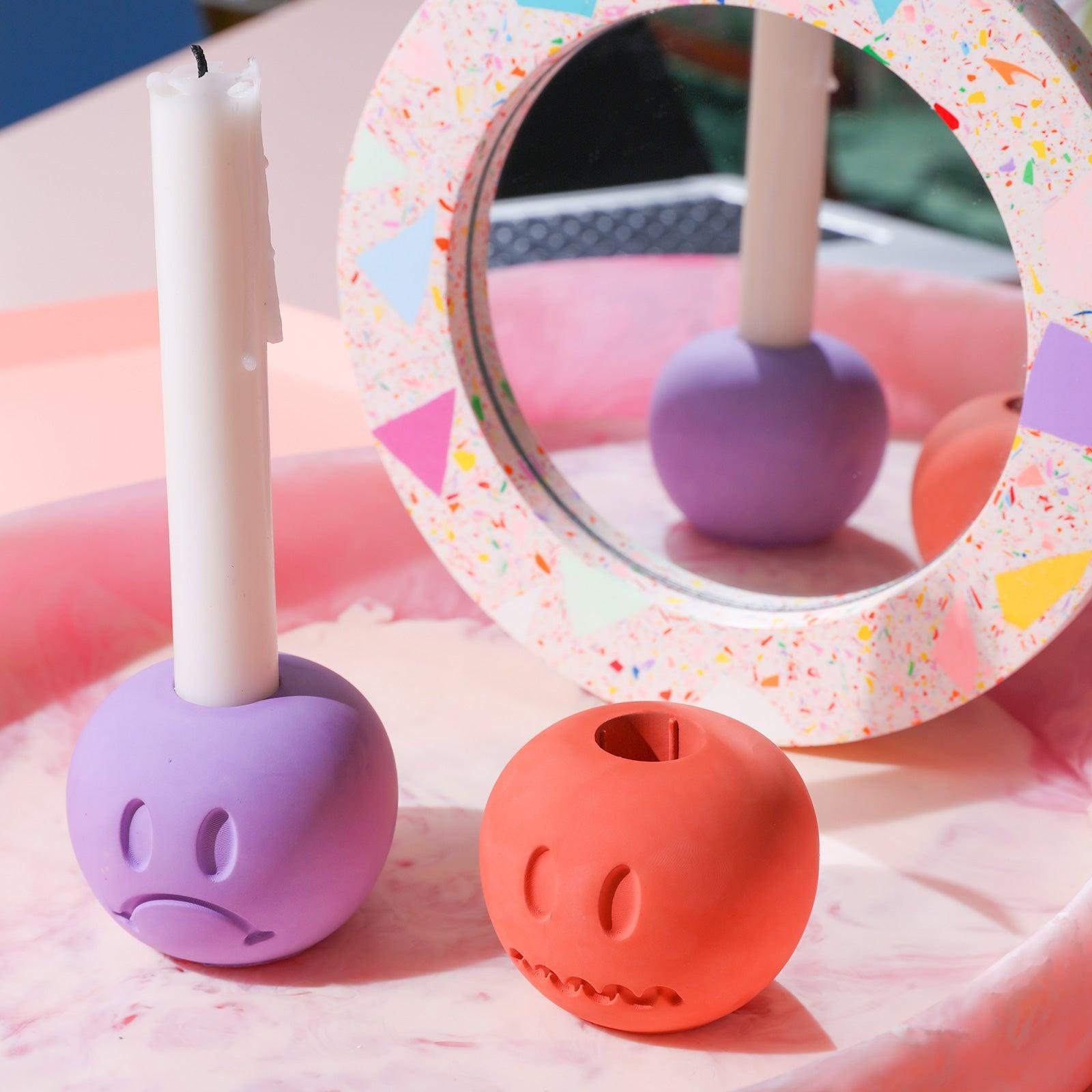 emoticon-smile-face-candle-holder-mold-sunny-doll-jesmonite-silicone-candlestick-moulds-for-handmade-home-decorations-4