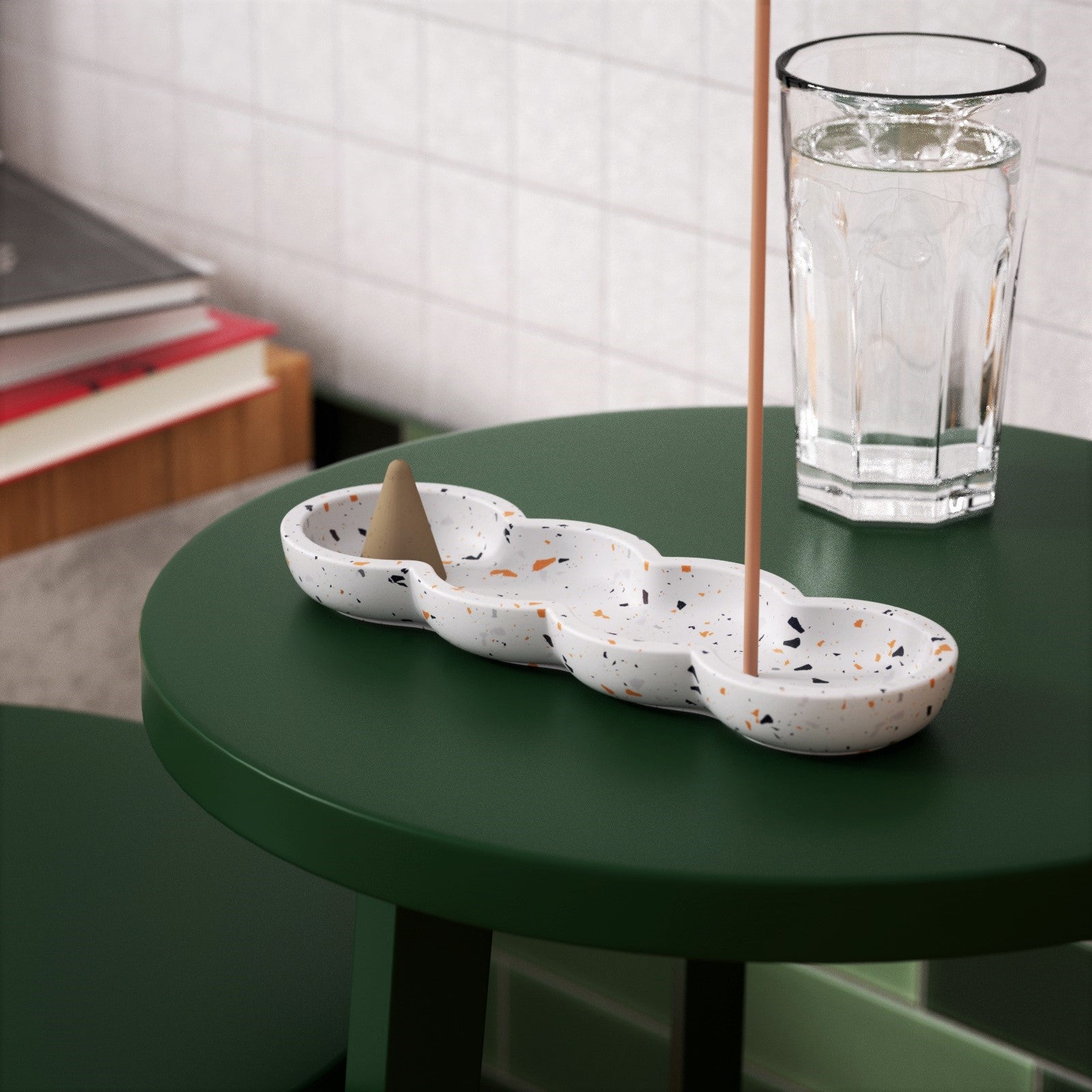 pea-shape-concrete-incense-holder-silicone-mold