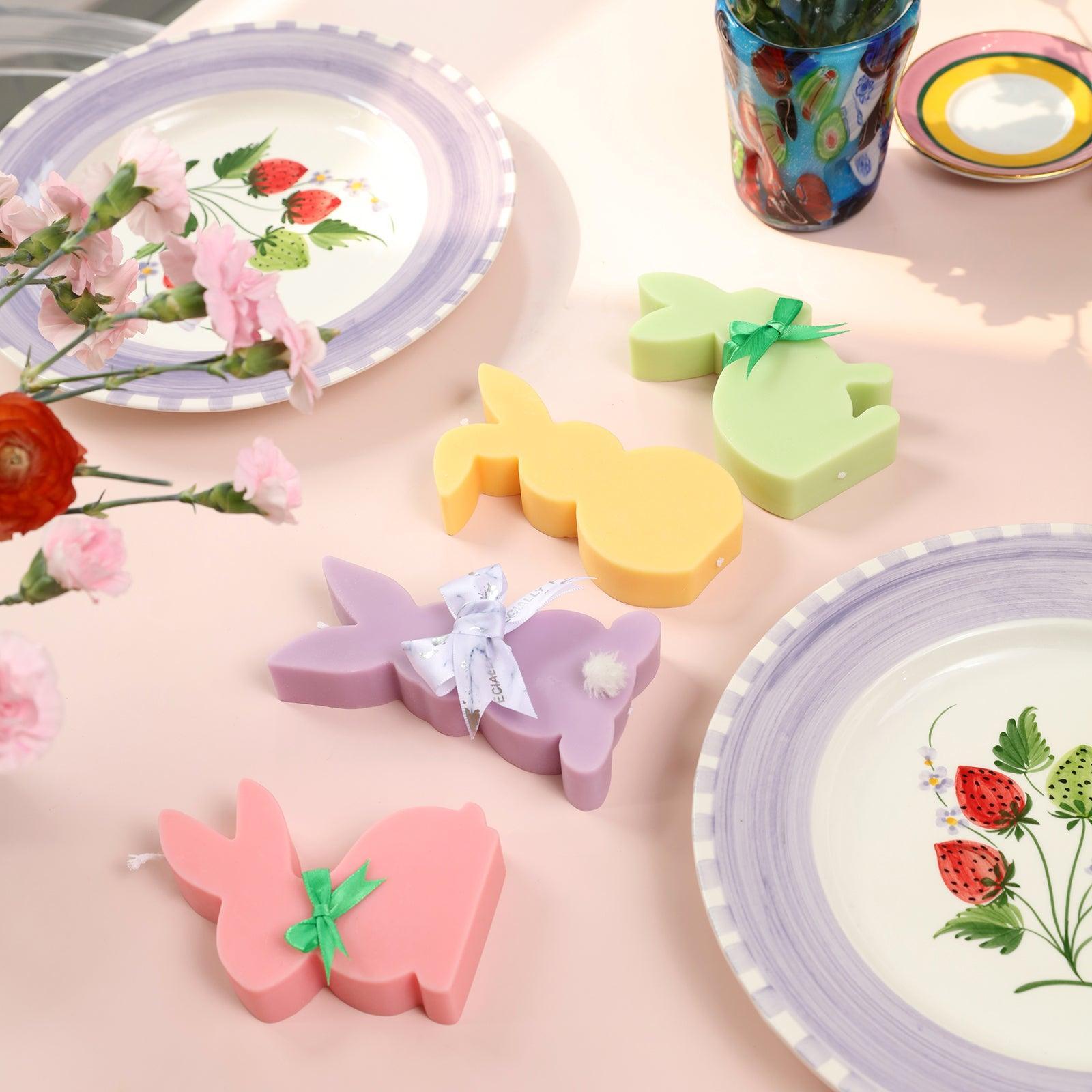 rabbit-candle-silicone-mold-set