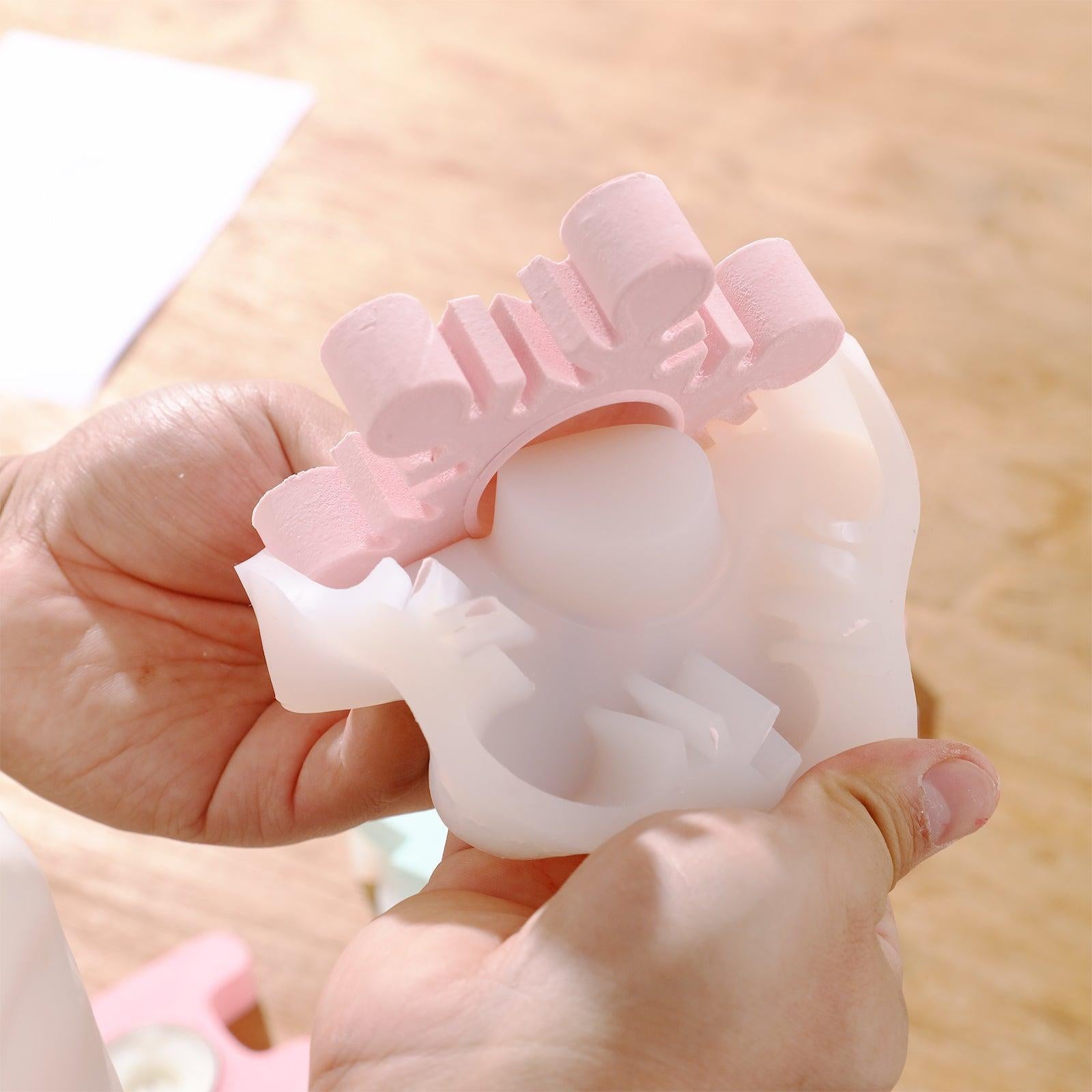 Christmas Snowflake Tealight Candle Holder Silicone Mold