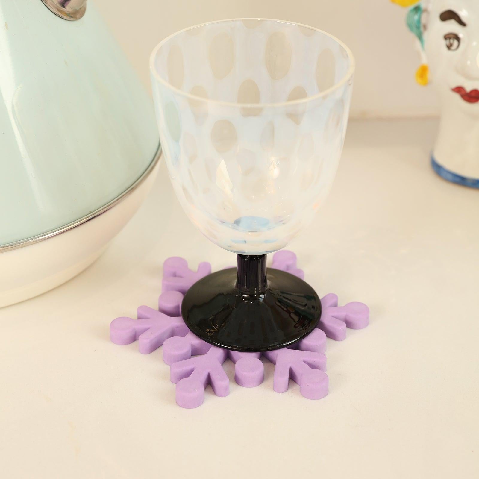 Moule en silicone en forme de flocons de neige de Noël