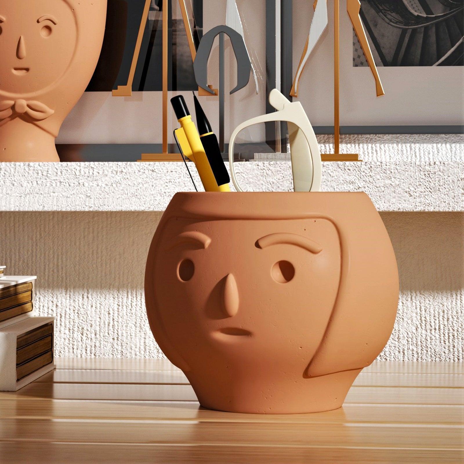 home-decoration-concrete-cement-resin-cure-face-head-garden-flower-succulant-planter-flower-pot-vase-candle-jar-silicone-molds