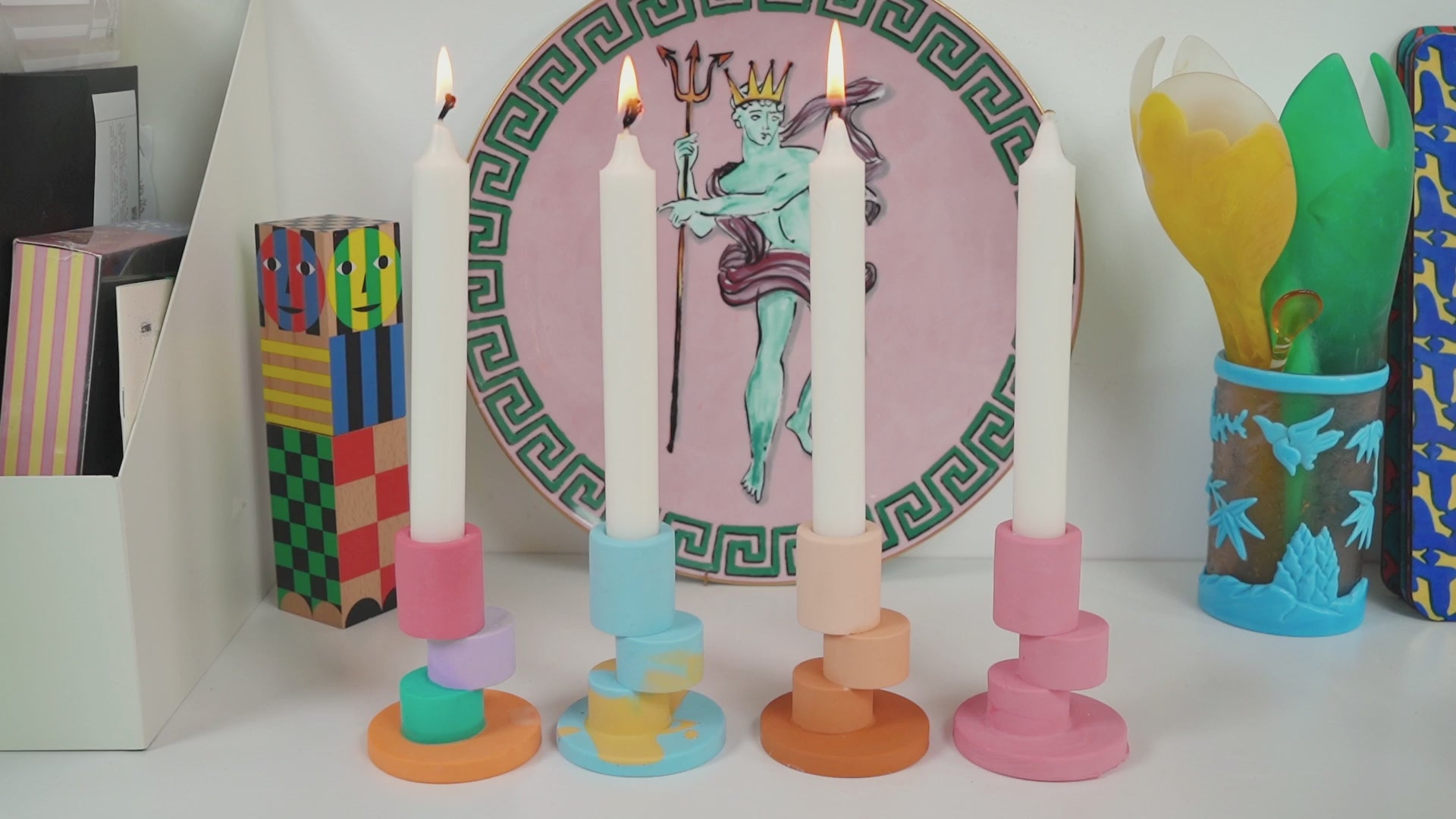 Load video: copy-of-medium-concrete-candlestick-silicone-mold