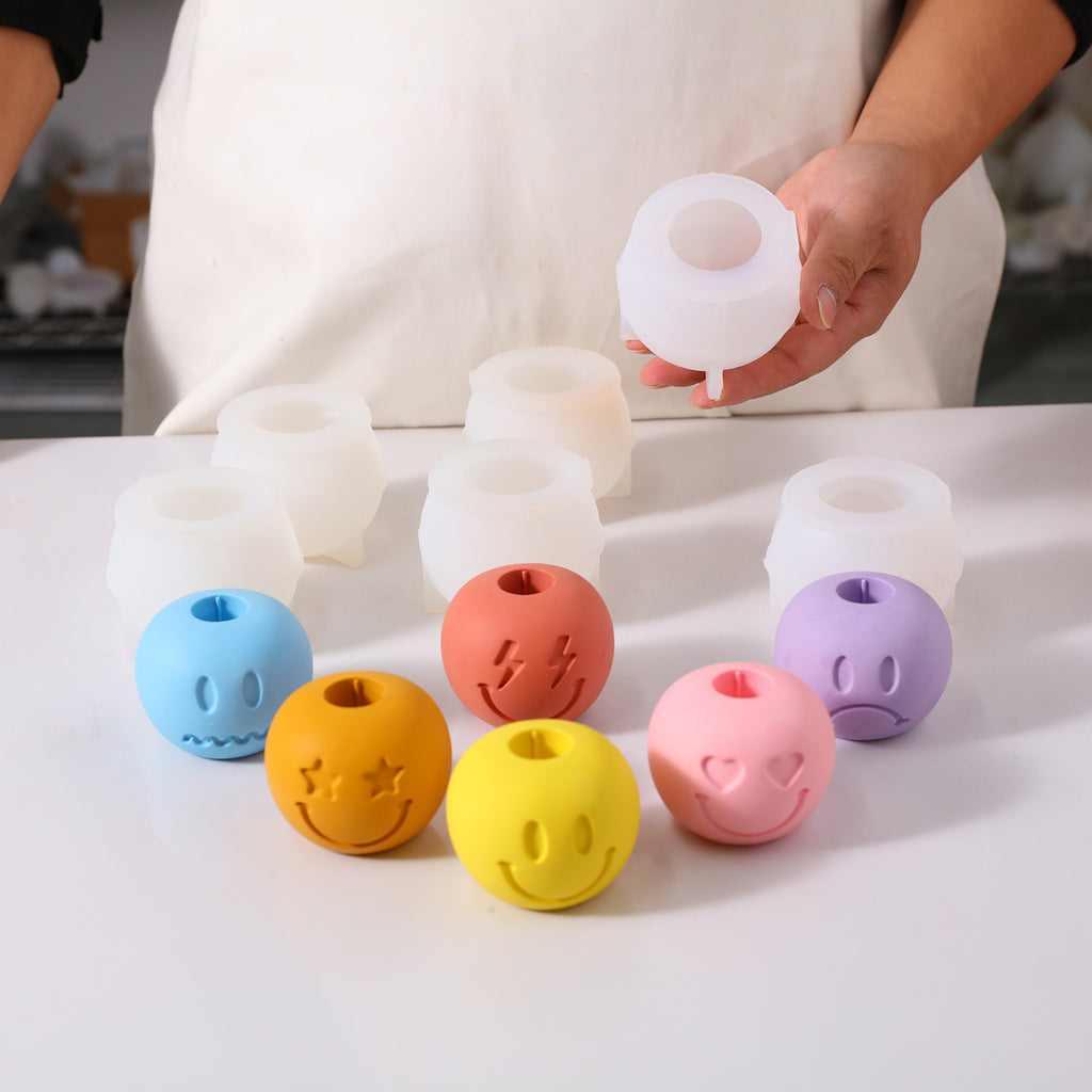 emoticon-smile-face-candle-holder-mold-sunny-doll-jesmonite-silicone-candlestick-moulds-for-handmade-home-decorations-4