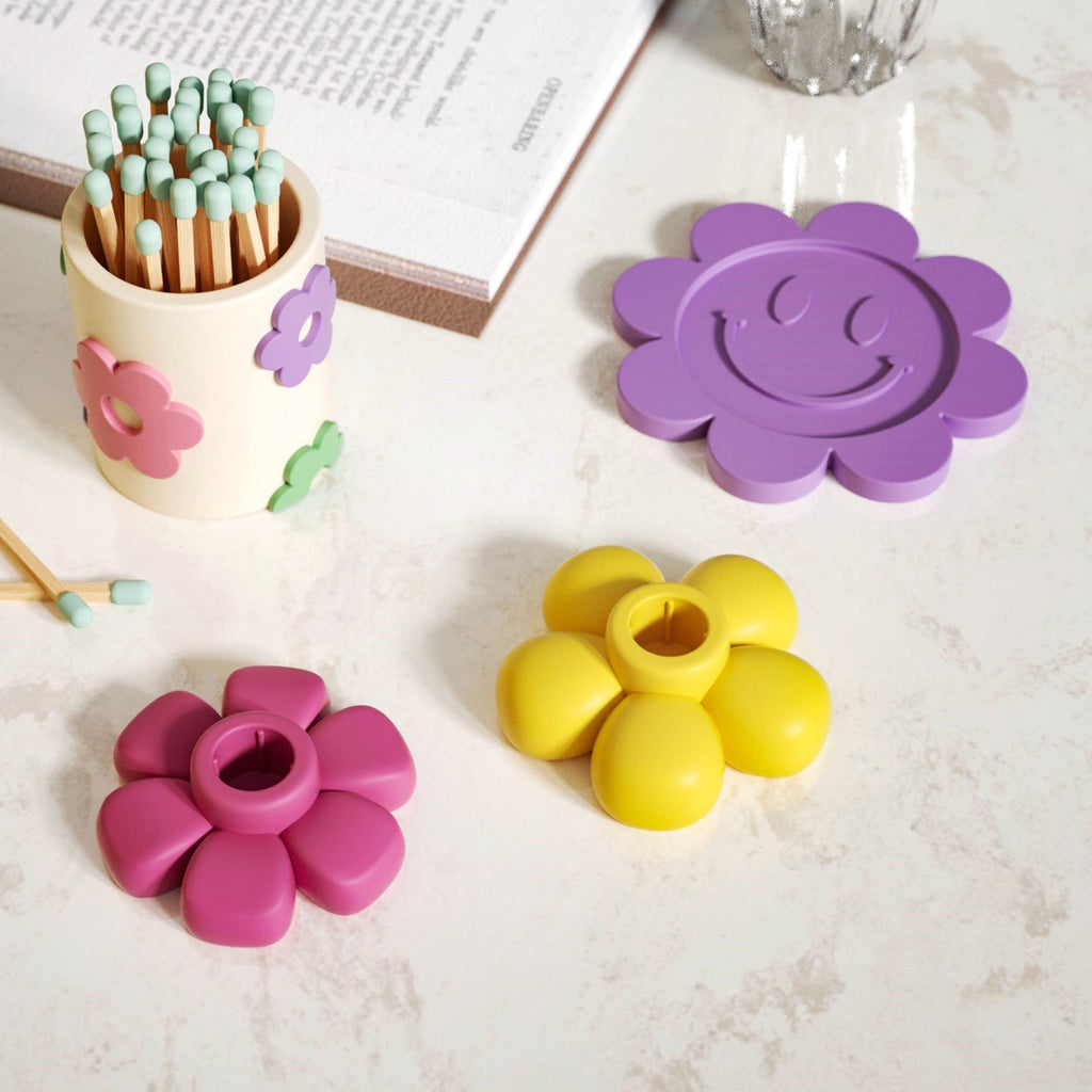 floral-smile-face-candle-holder-concrete-mold-silicone-cement-candlestick-coaster-mould-home-collection-tray-decoration-tool