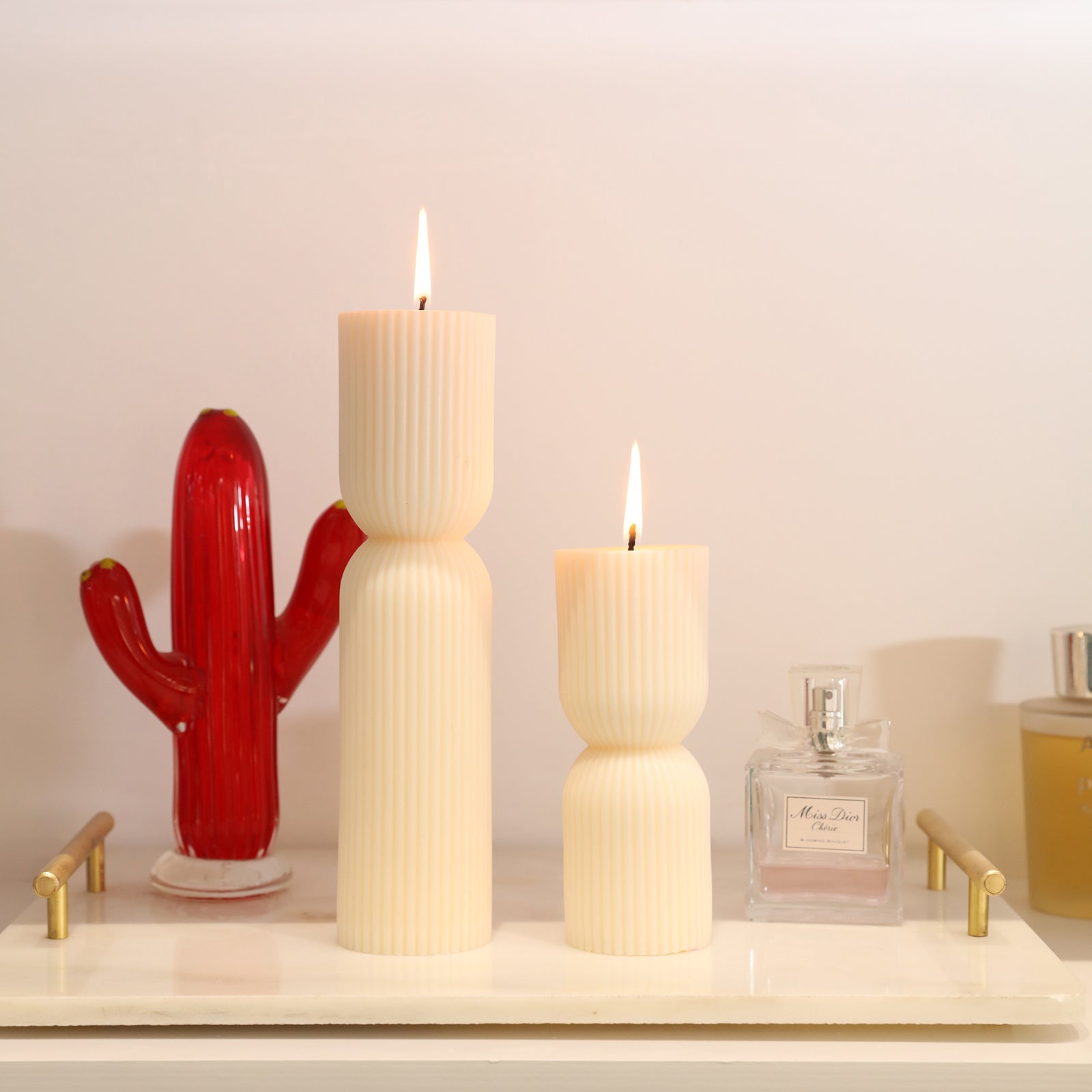 Fancy Pillar Candle Mold | Betterbee