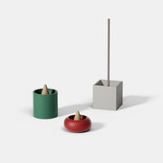 Concrete Incense Stick Holder Silicone Mold with Hand Drill Set