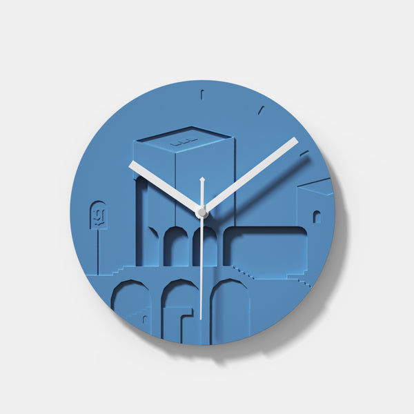 Concrete Round Wall Clock Silicone Mold