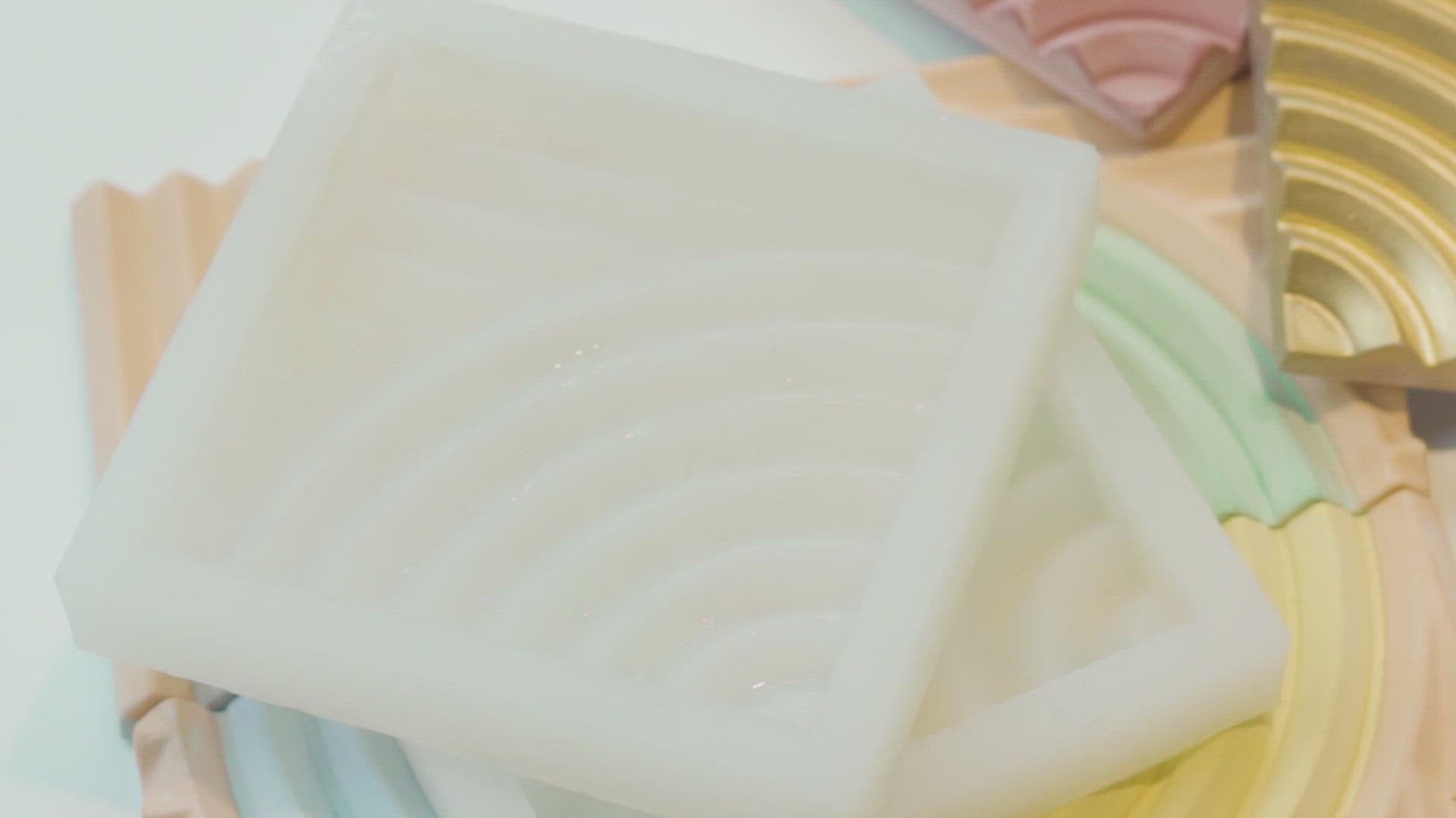 Load video: Nicole قالب سيليكون لاصقات خرسانية