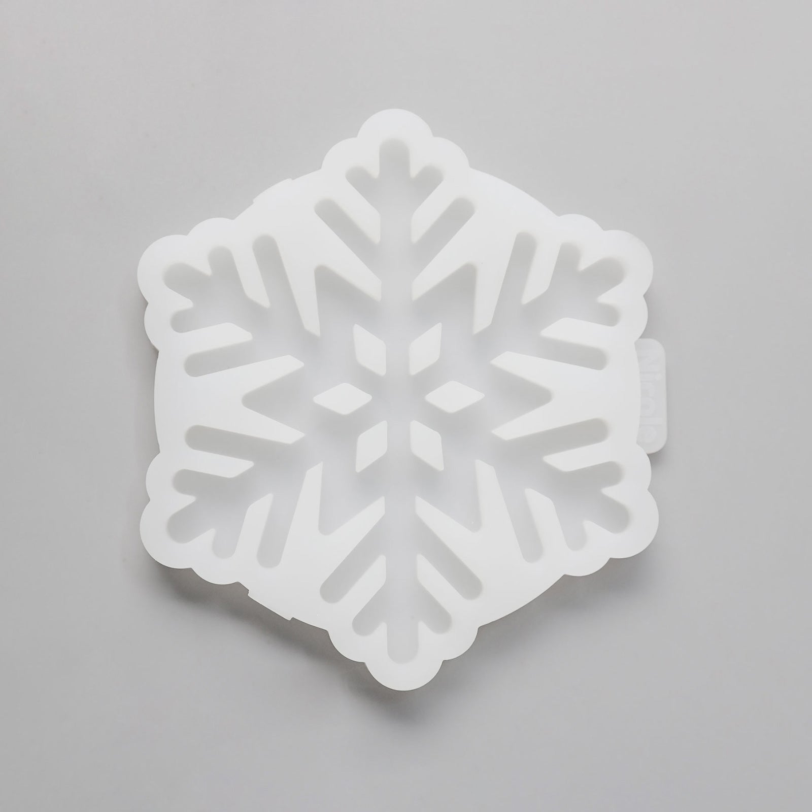 Moule en silicone en forme de flocons de neige de Noël