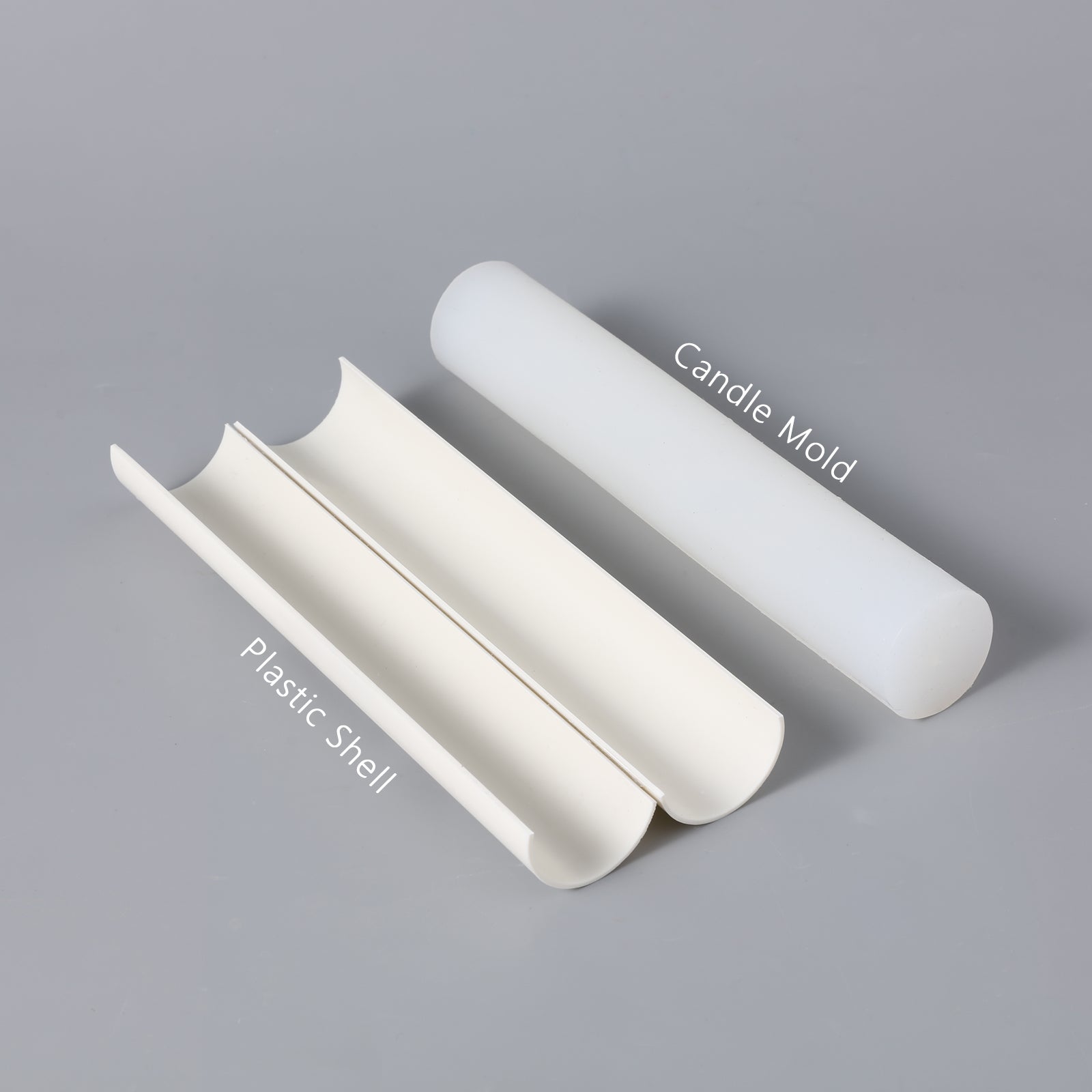 Silicone molds and plastic support shell by Boowannicole