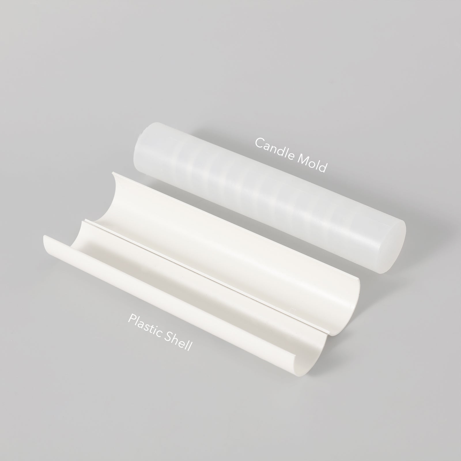 Boowannicole's silicone molds and supporting plastic shell