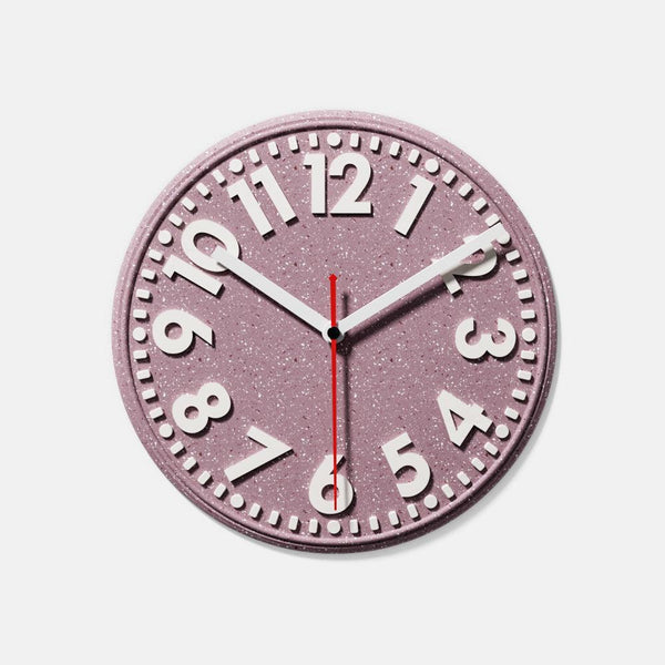 Concrete Numeral Wall Clock Silicone Mold