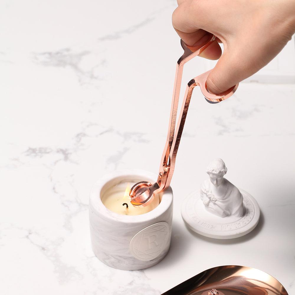 6 Pcs Aromatherapy Candle Tool Set Candle Wick Trimmer Candle Snuffer Dipper - Boowan Nicole