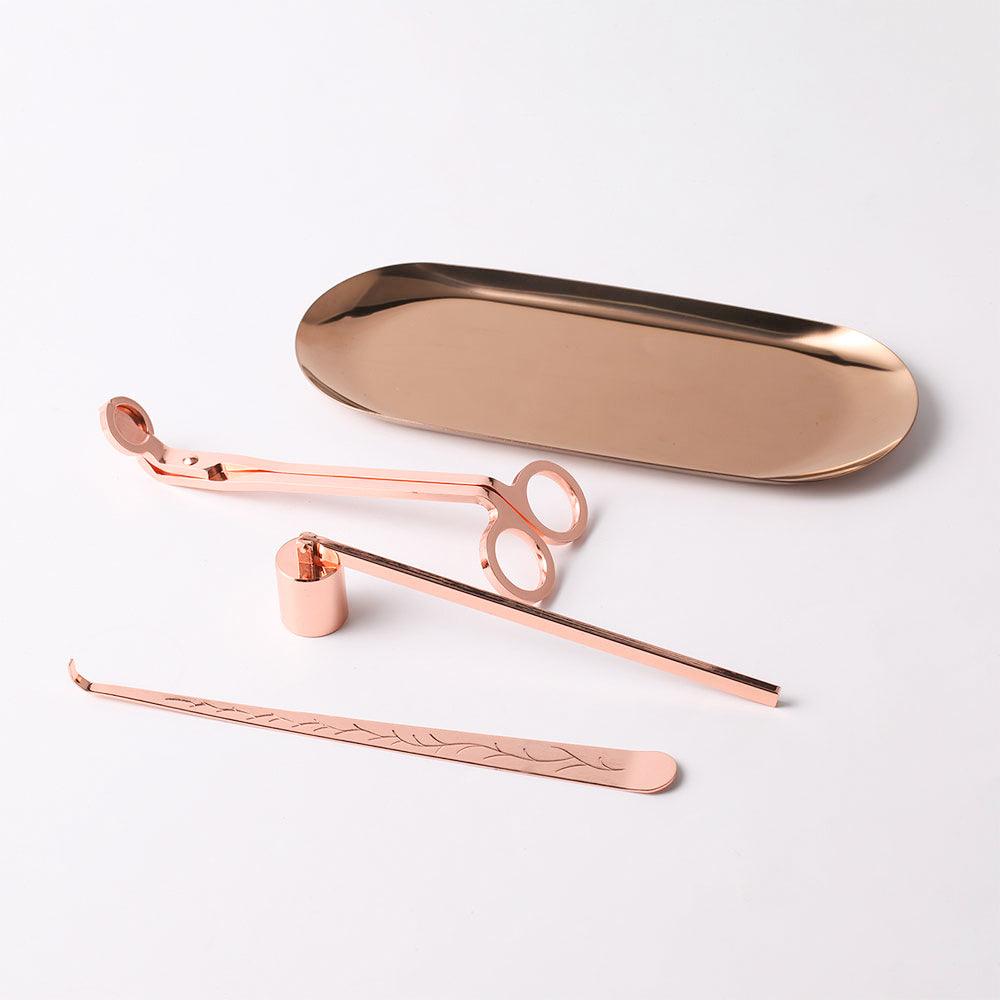 6 Pcs Aromatherapy Candle Tool Set Candle Wick Trimmer Candle Snuffer Dipper - Boowan Nicole