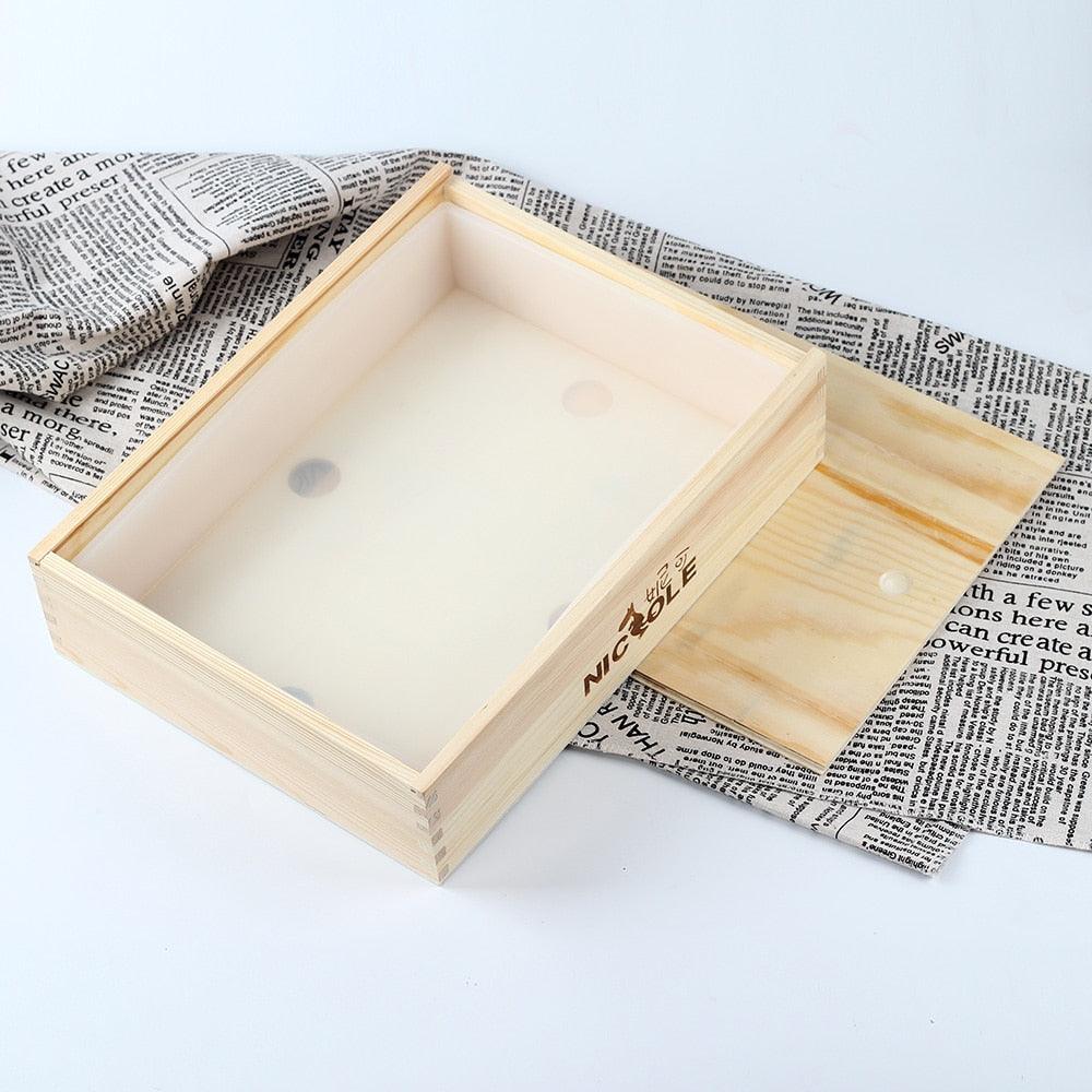 Big Rectangle Silicone Soap Mold for DIY Handmade - Boowan Nicole