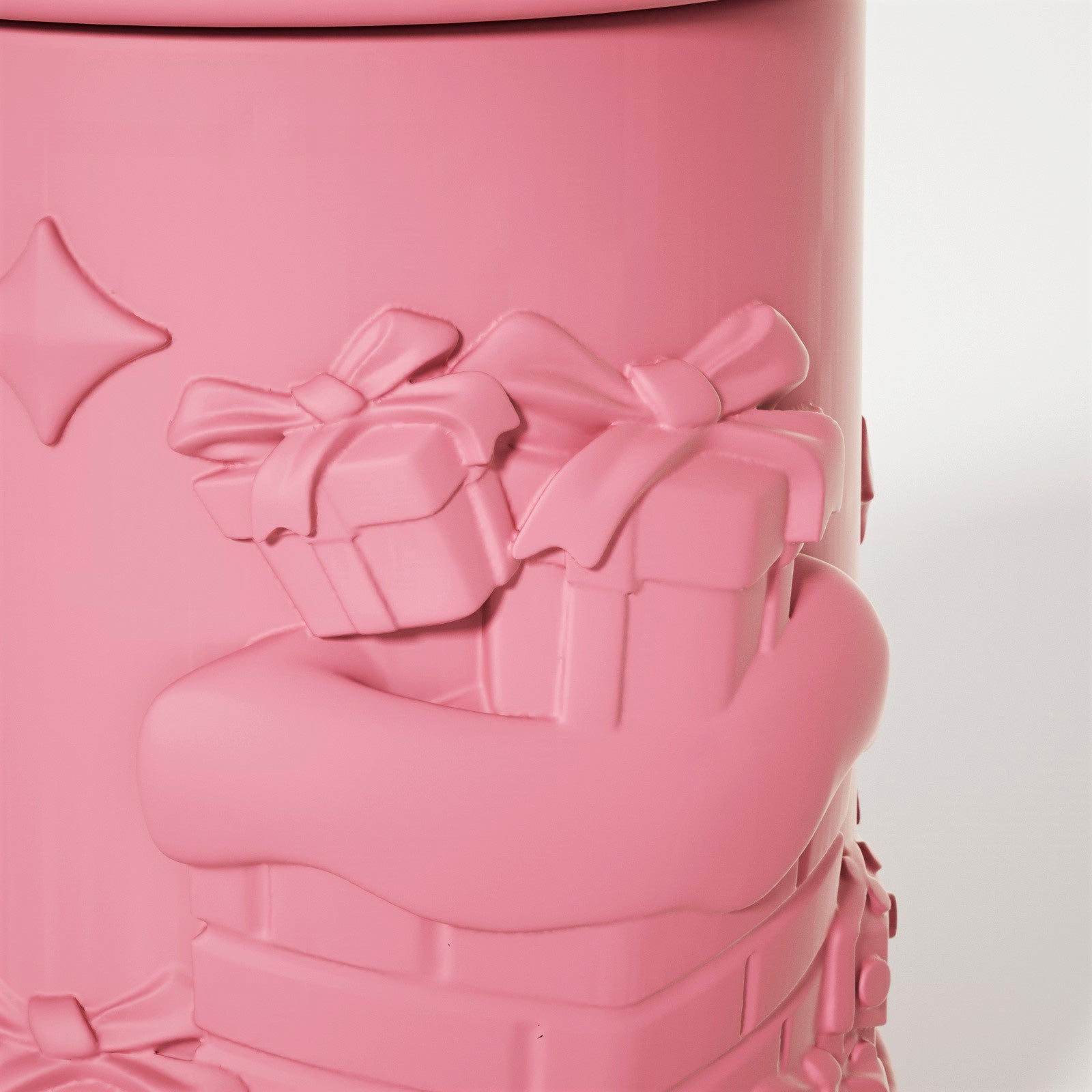 6.5oz Christmas Themed Candle Jar with Lid Silicone Mould