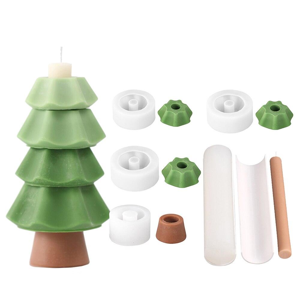 Christmas Themed Building Blocks Candle Silicone Molds - Boowan Nicole