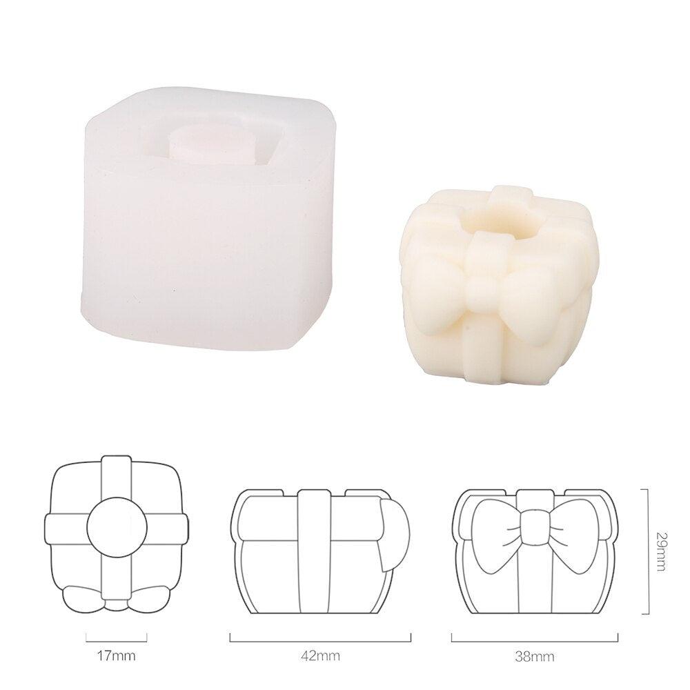 Christmas Themed Building Blocks Candle Silicone Molds - Boowan Nicole