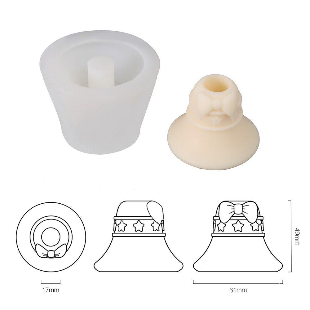 Christmas Themed Building Blocks Candle Silicone Molds - Boowan Nicole