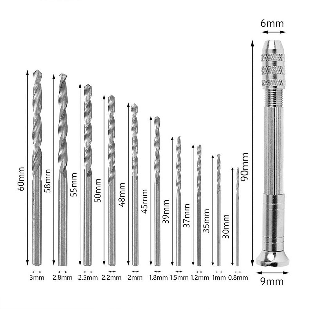 Concrete Incense Stick Holder Silicone Mold with Hand Drill Set
