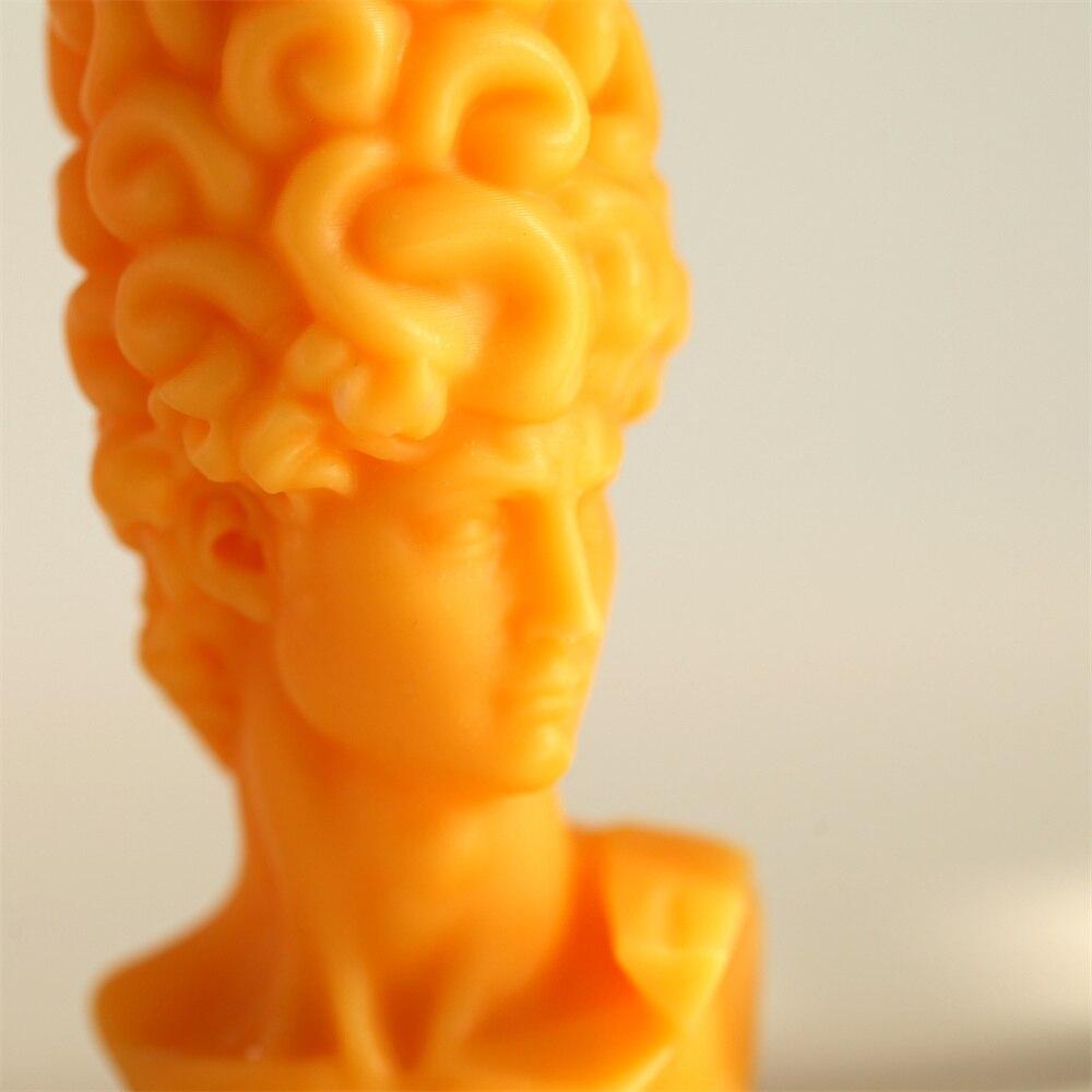 Форма для свечей из силикона "Новая прическа Дэвида"