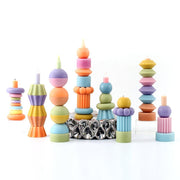 Building Blocks Stackable Modular Candle Mold