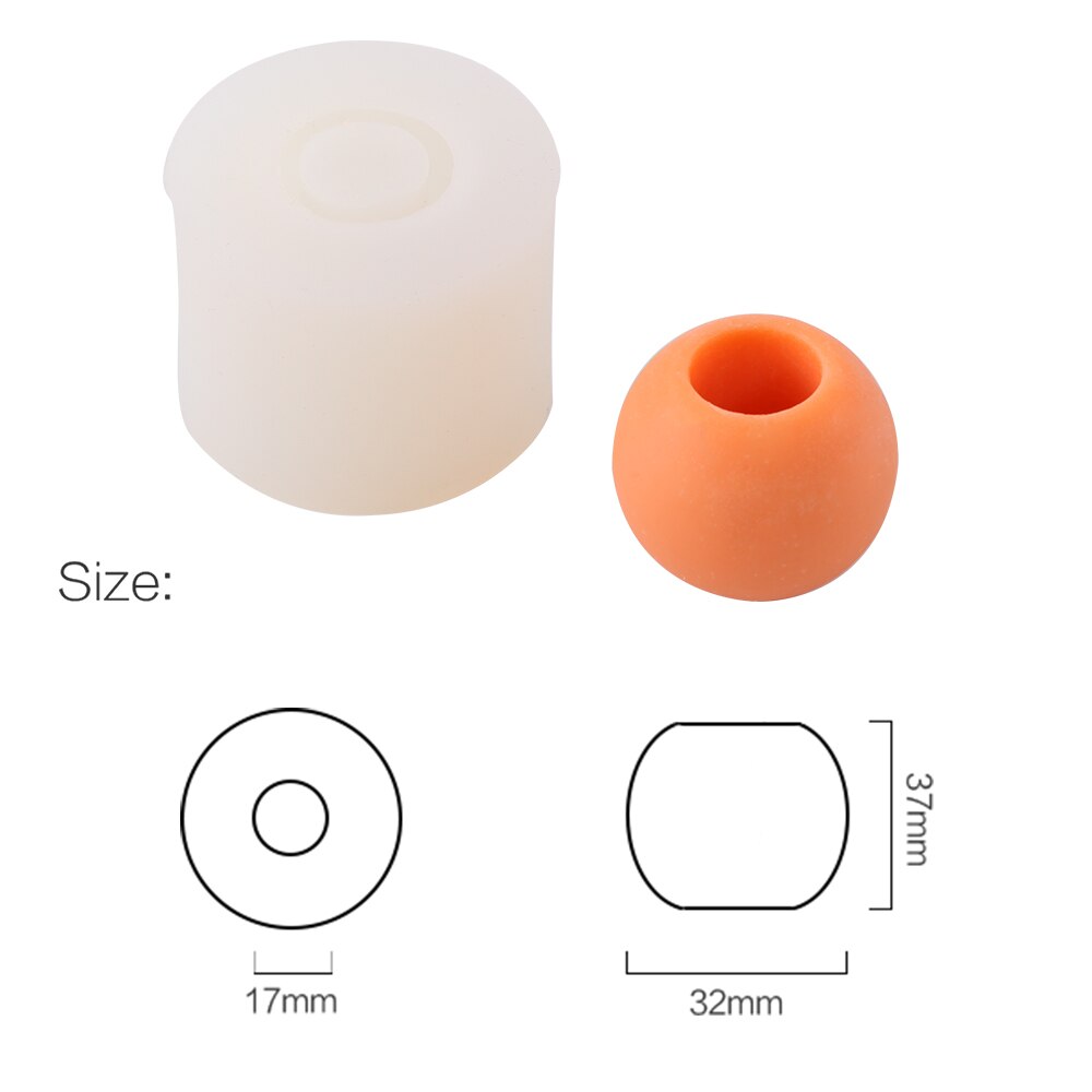 Diy Cylindrical Bubble Bead Polka Dot Silicone Mold Is Suitable