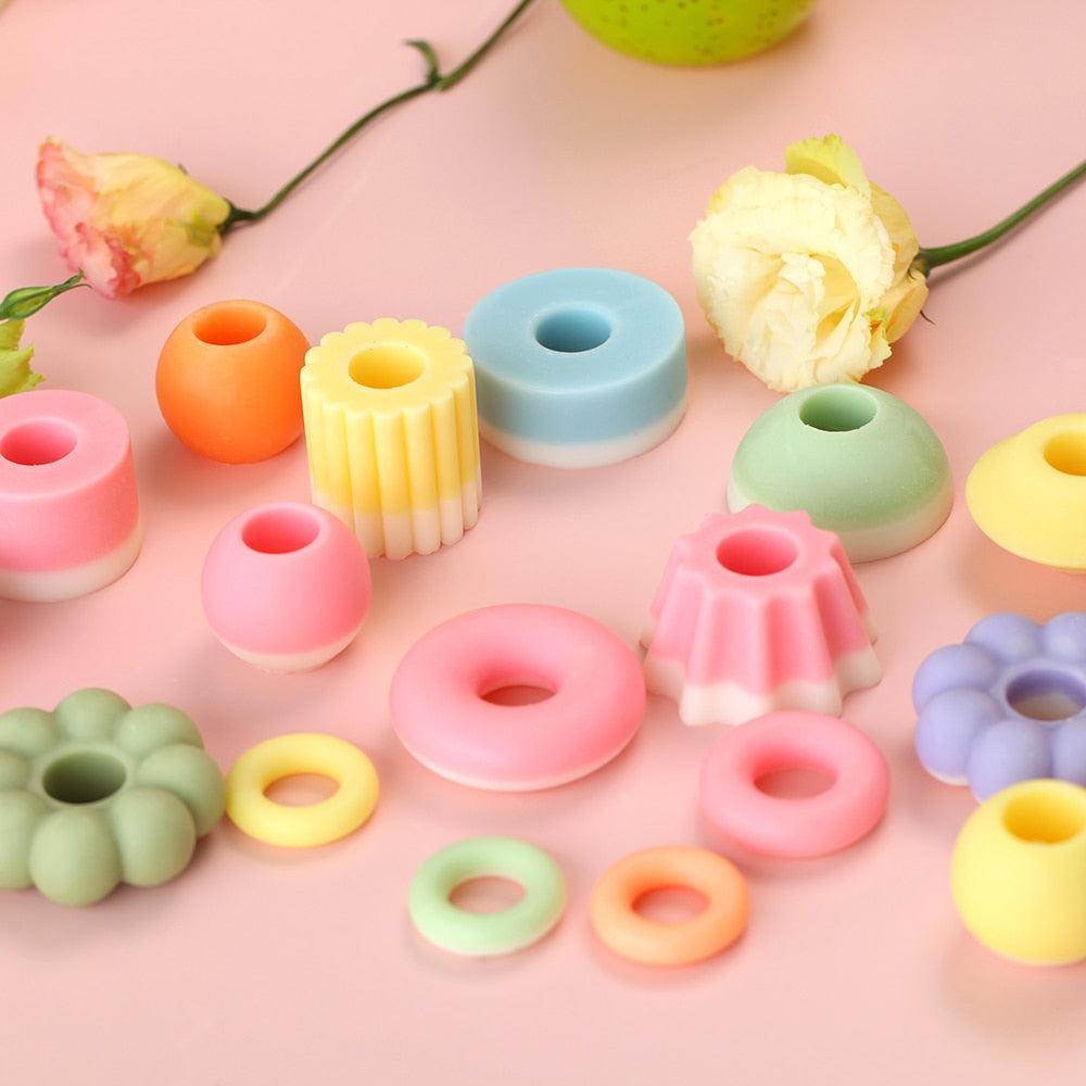 Building Blocks Stackable Modular Candle Mold