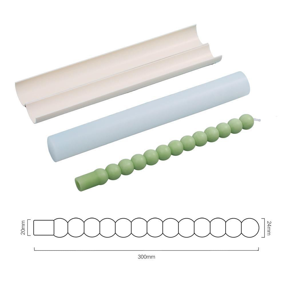 Spiral Long Pole Taper Candle Silicone Mould Collection