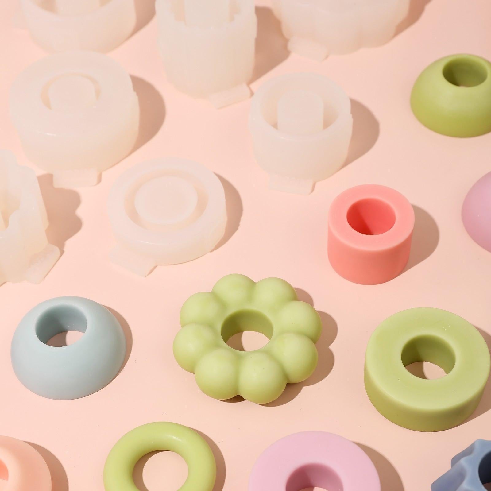 DIY Building Blocks Stackable Modular Candles Molds