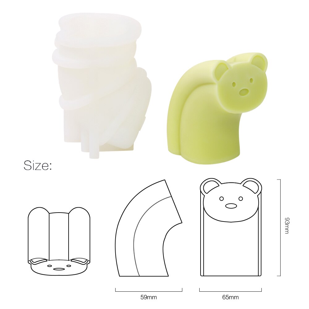 Bear Design DIY Silicone Mold