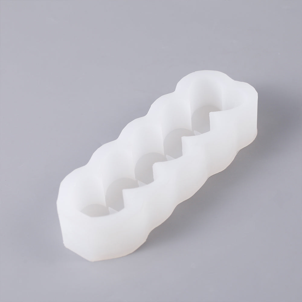 Heart Shape Silicone Candle Mold DIY Handmade Aromatherapy Wax Mould