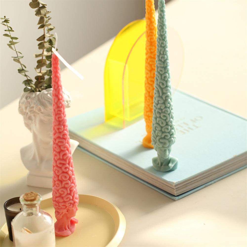 Форма для свечей из силикона "Новая прическа Дэвида"