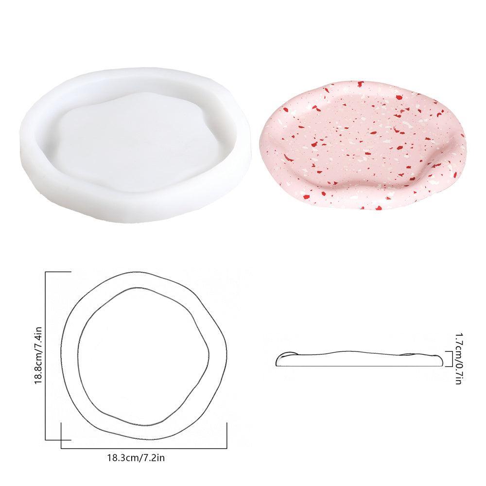 Jewelry Storage & Concrete Tray Silicone Mold