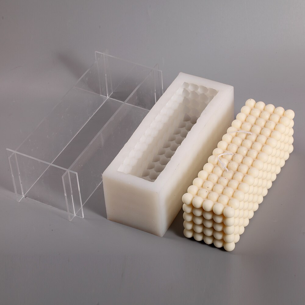 M00505 MOREZMORE Silicone Mold Cube Extra Large 4 10 cm Candles
