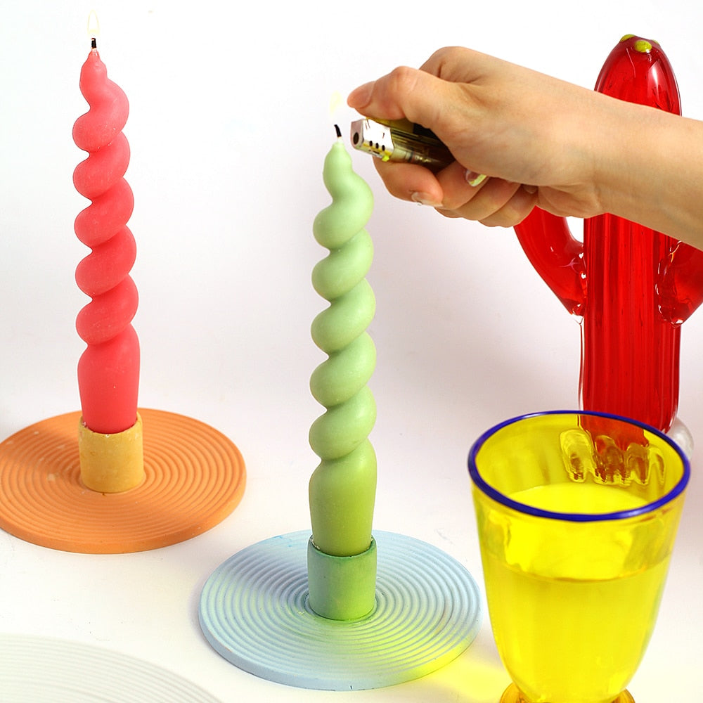 Craft Enchantment: Dive into DIY Magic with Boowannicole's Handmade Spiral  Twisted Candle Molds – Unleash Your Creativity! – Boowan Nicole