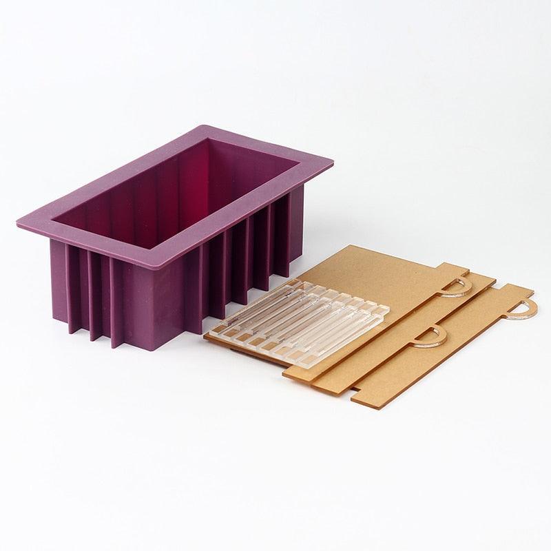 Nicole Handmade Soap Making Supplies Set with 2 Soap Cutters and Dividers