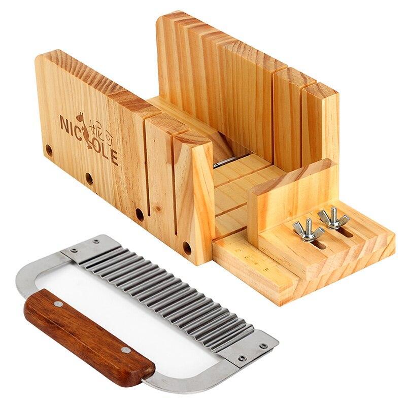 Nicole Набор для резки древесины Loaf Wood Cutter Box и волнистые режущие инструменты из нержавеющей стали