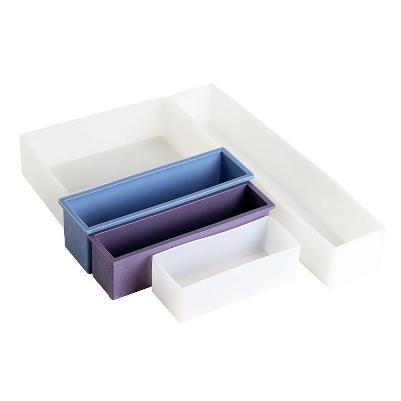 Nicole Slab Soap Mold Rectangle Silicone Liner Insert