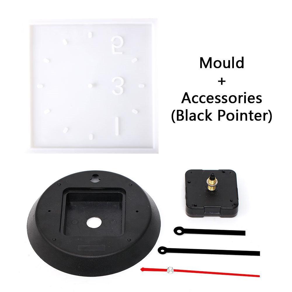 Square Wall Clock Silicone Mold