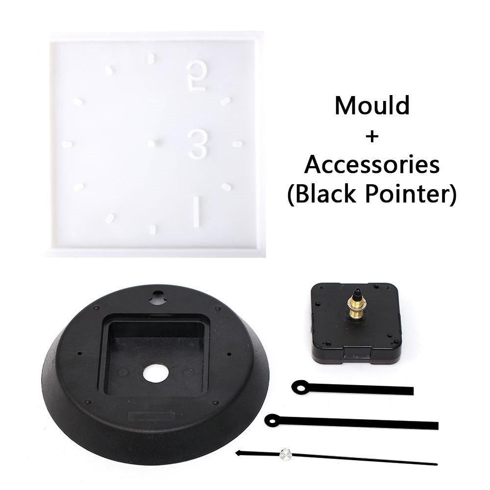 Square Wall Clock Silicone Mold