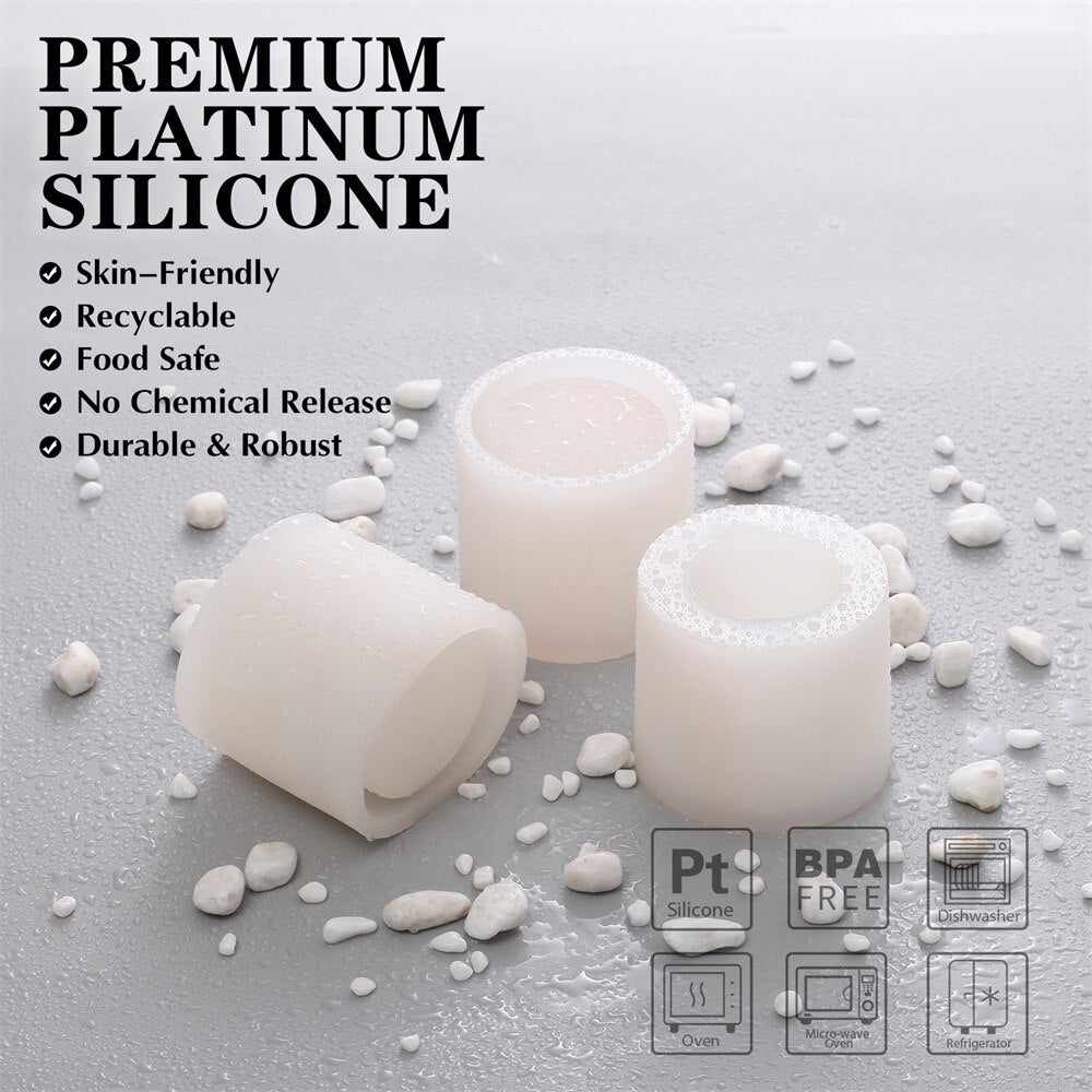 Форма из силикона для бетонного горшка "Love Grows Here"