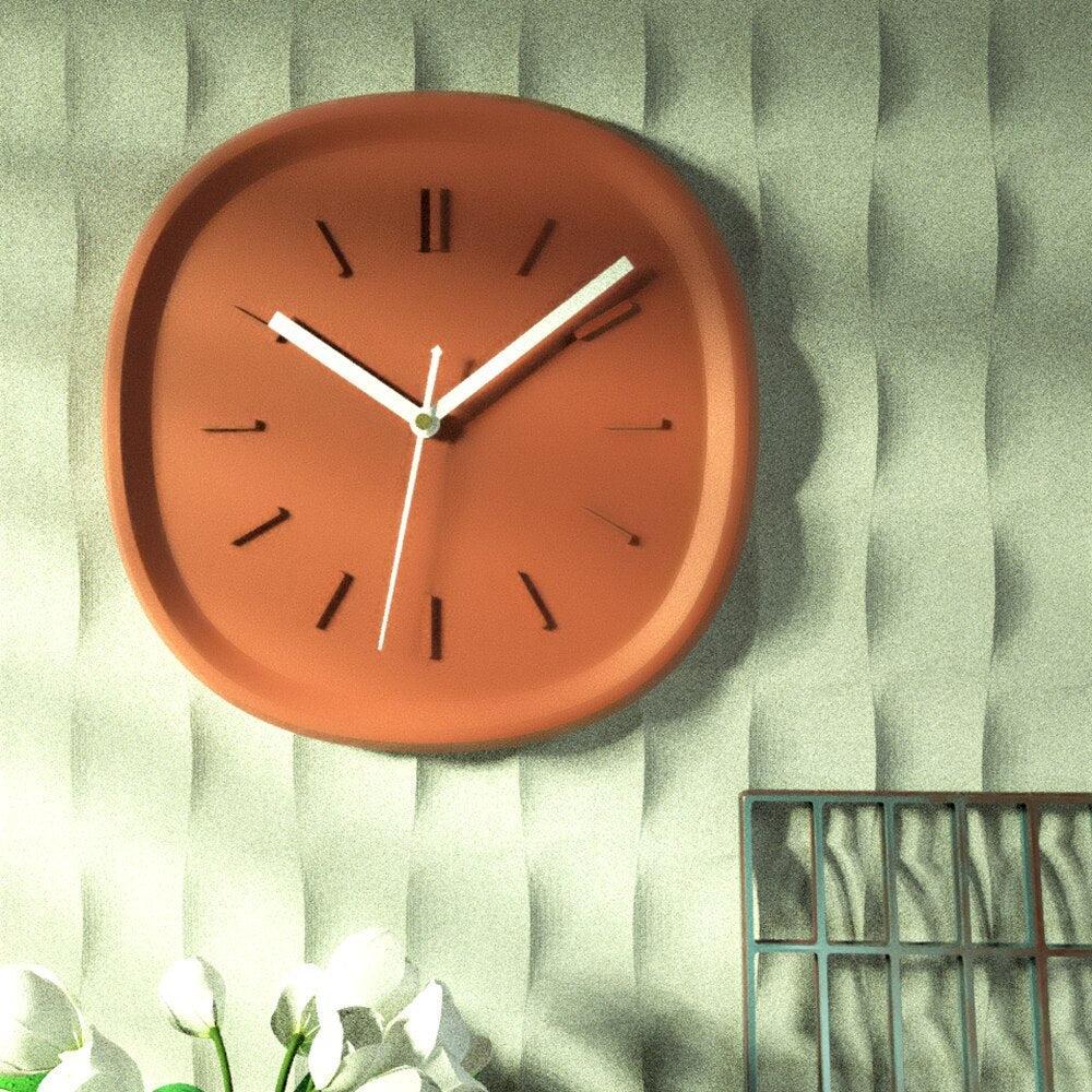 Concrete Wall Clock Silicone Mold