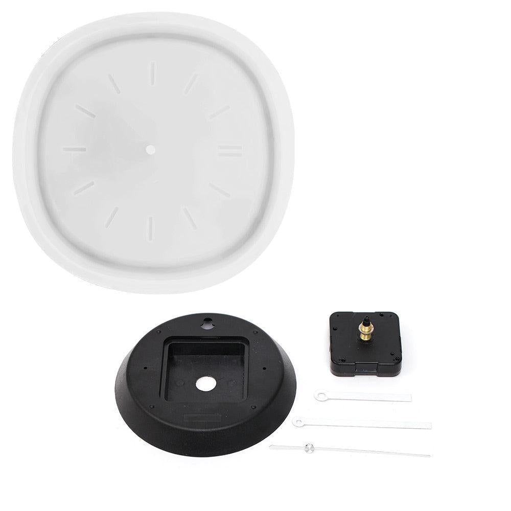 Concrete Wall Clock Silicone Mold
