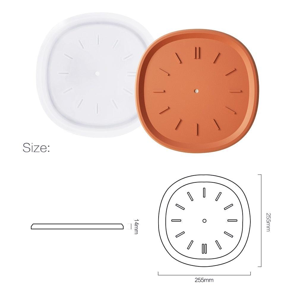 Concrete Wall Clock Silicone Mold