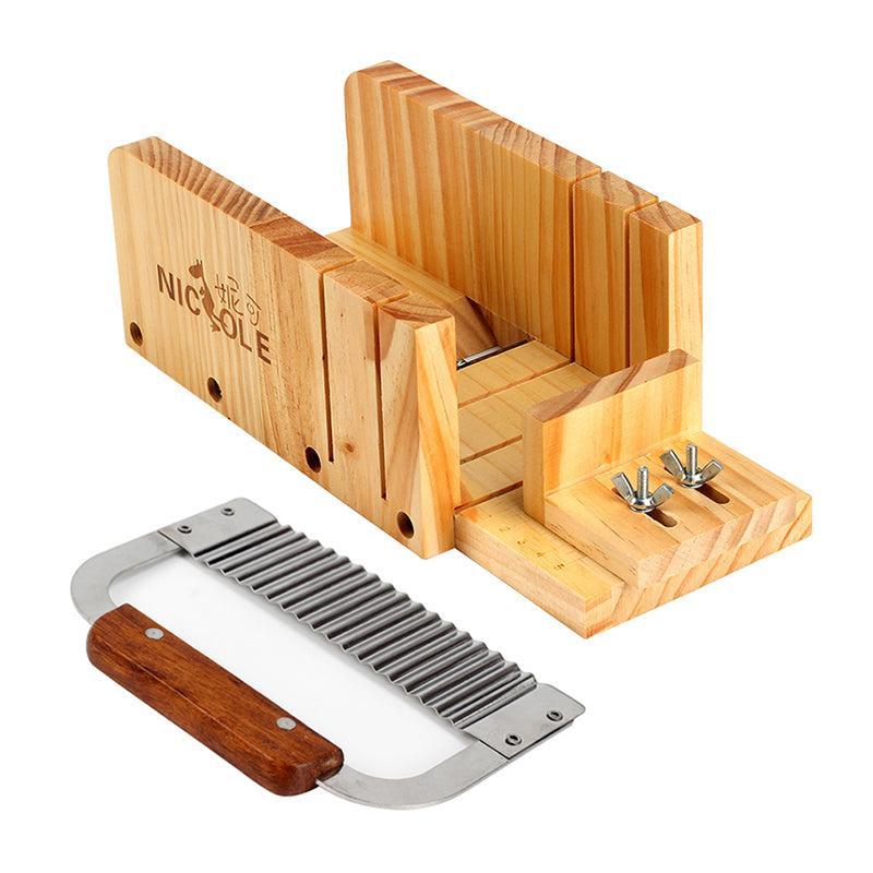 42oz Silikon-Seifenkastenform, Wellenschneider-Werkzeugset