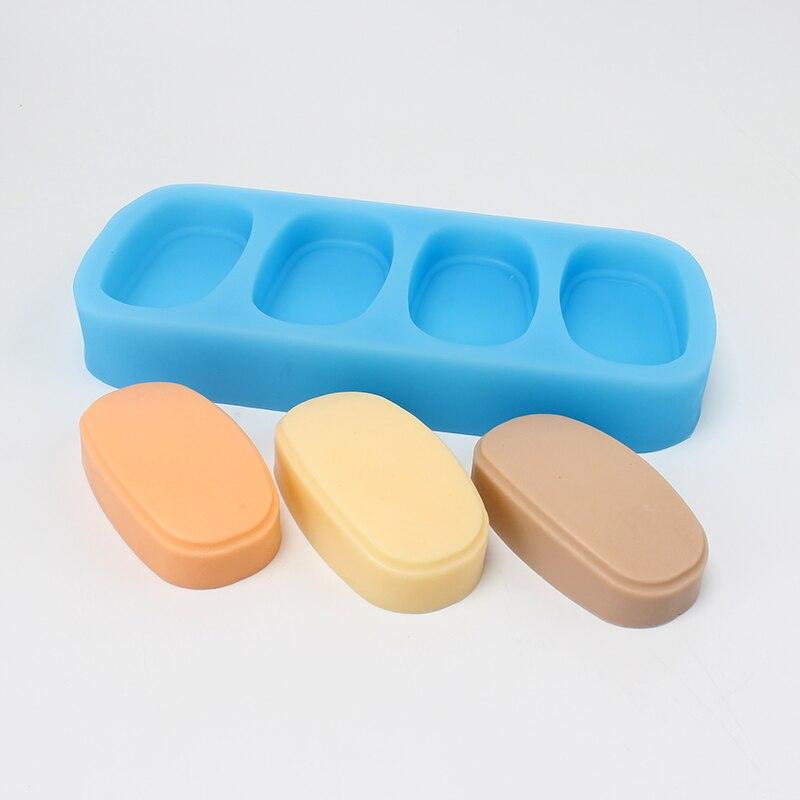 4-Cavity Button Shape Silicone Soap Mold diy Bath Bomb Mould - Boowan Nicole