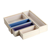 Forma de Silicone para Pão de Sabão Nicole com Caixa de Madeira